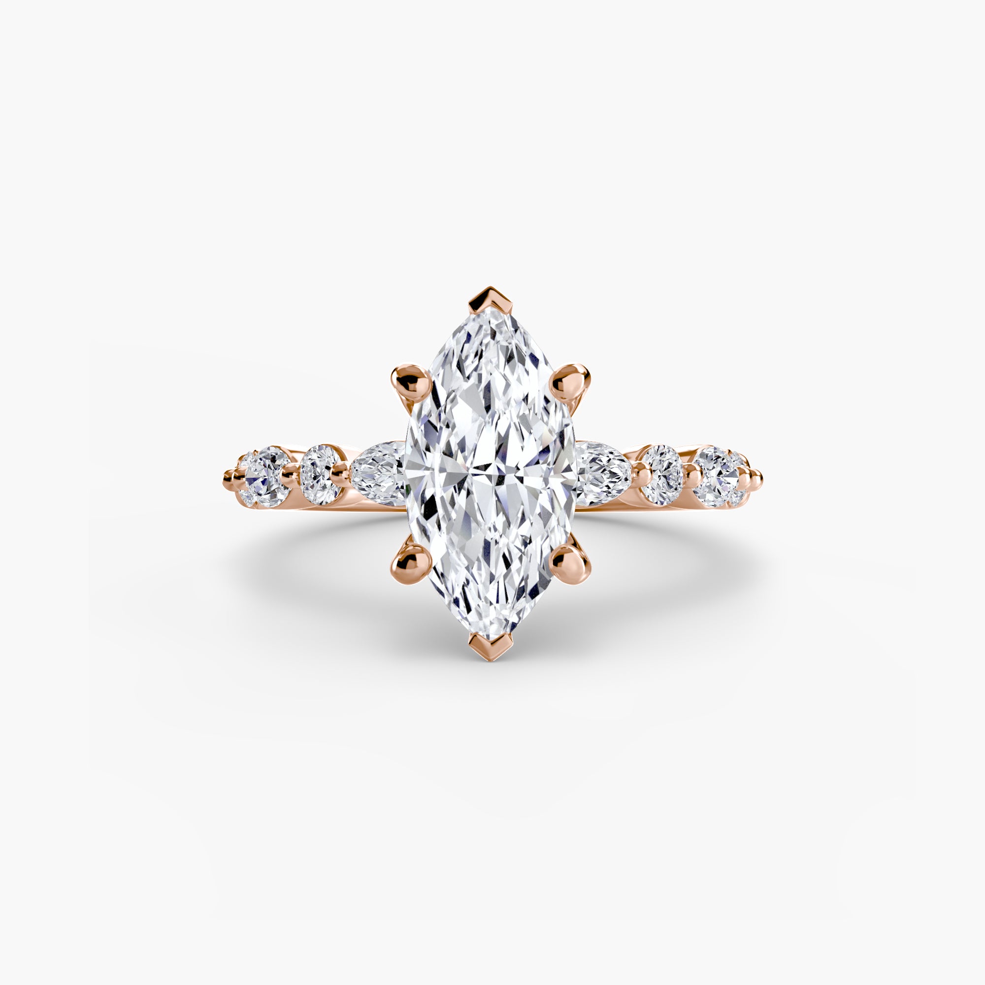 Solitaire with Eternity Pavé 2 - VYKA Diamonds
