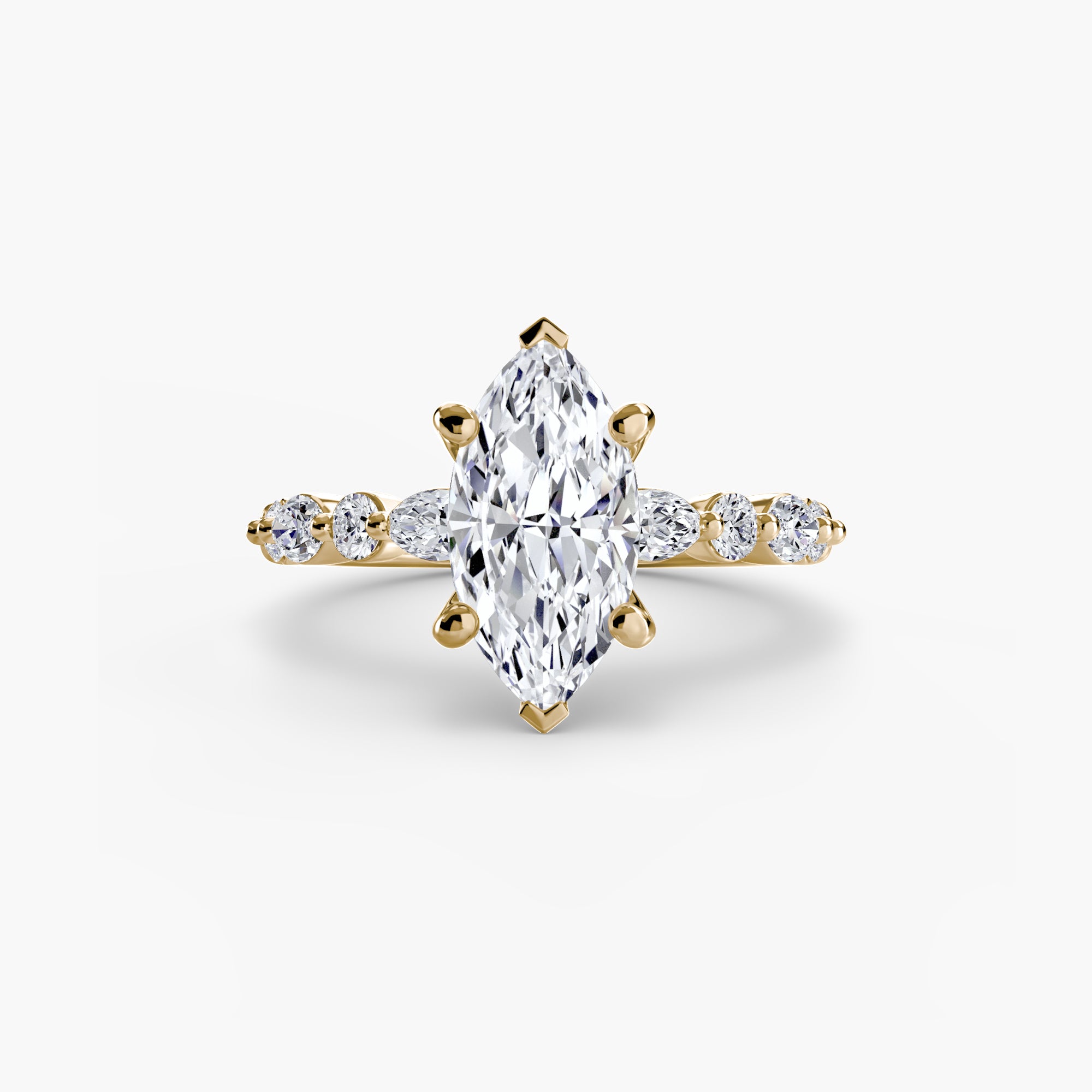 Solitaire with Eternity Pavé 2 - VYKA Diamonds