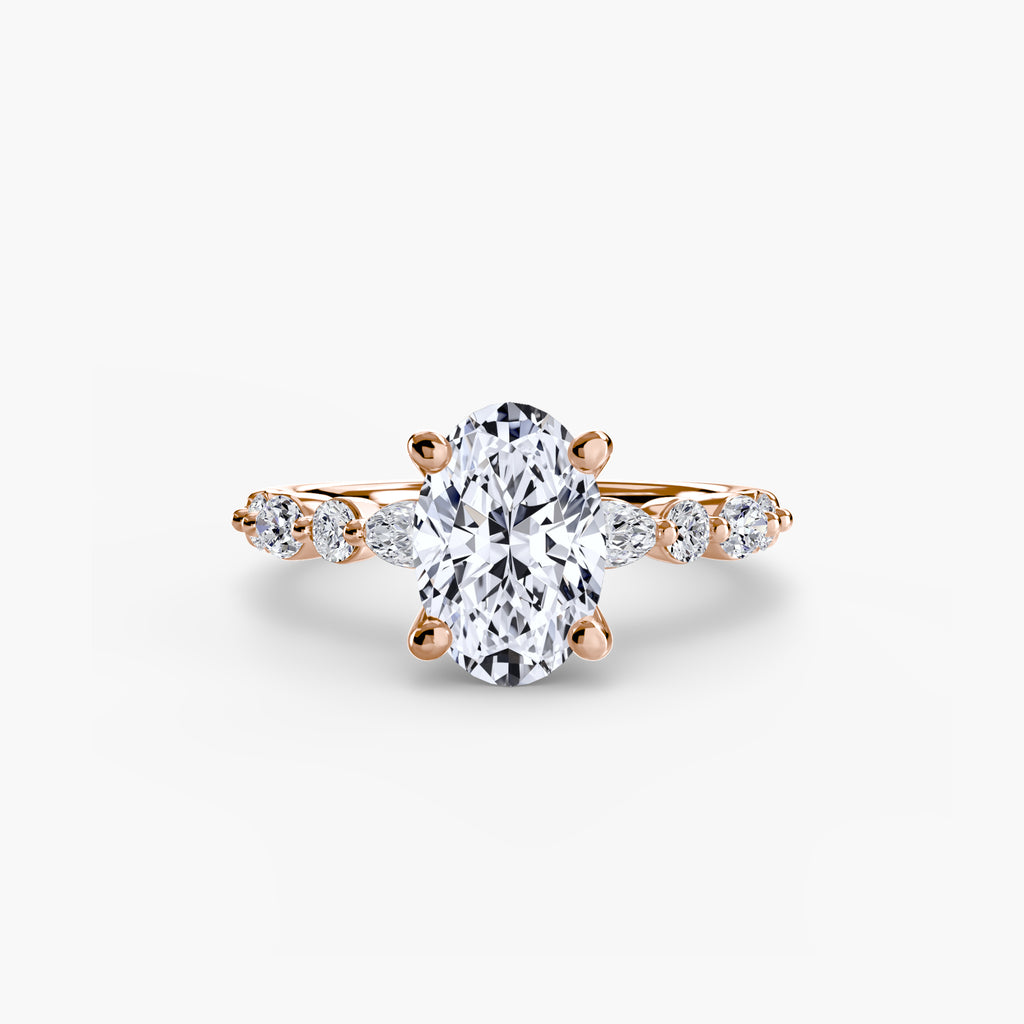 Solitaire with Eternity Pavé 2 - VYKA Diamonds