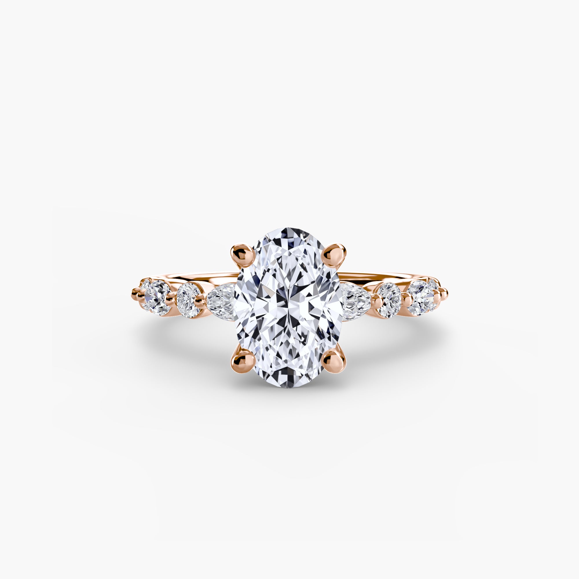 Solitaire with Eternity Pavé 2 - VYKA Diamonds