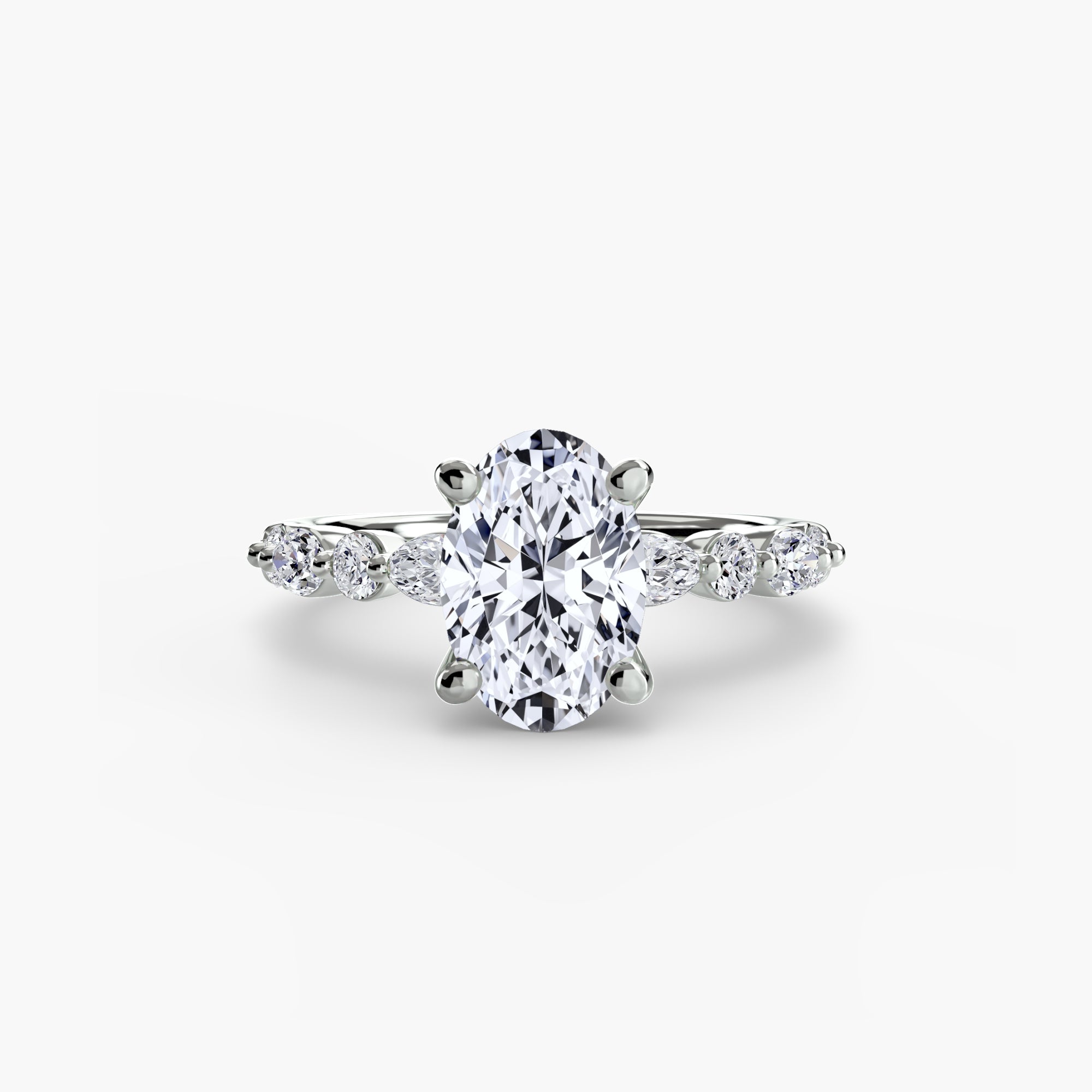Solitaire with Eternity Pavé 2 - VYKA Diamonds