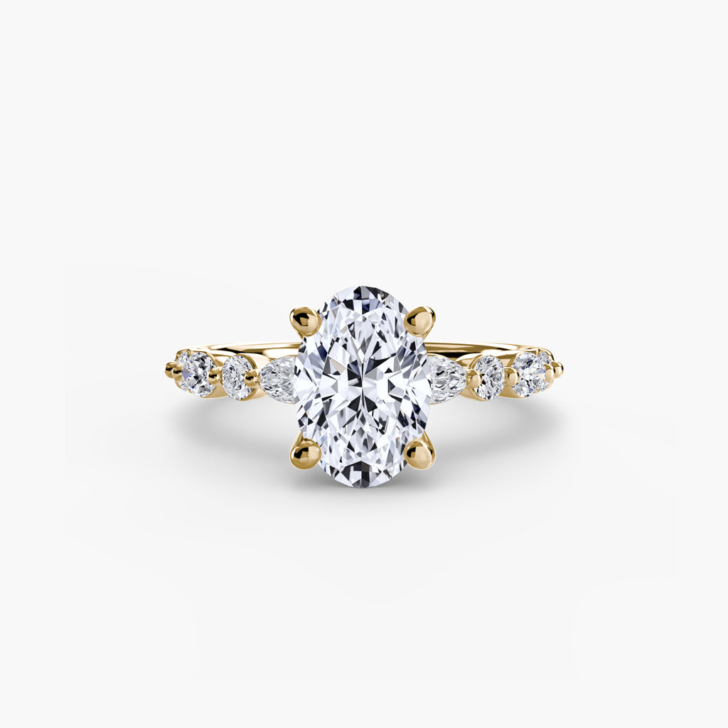 Solitaire with Eternity Pavé 2 - VYKA Diamonds