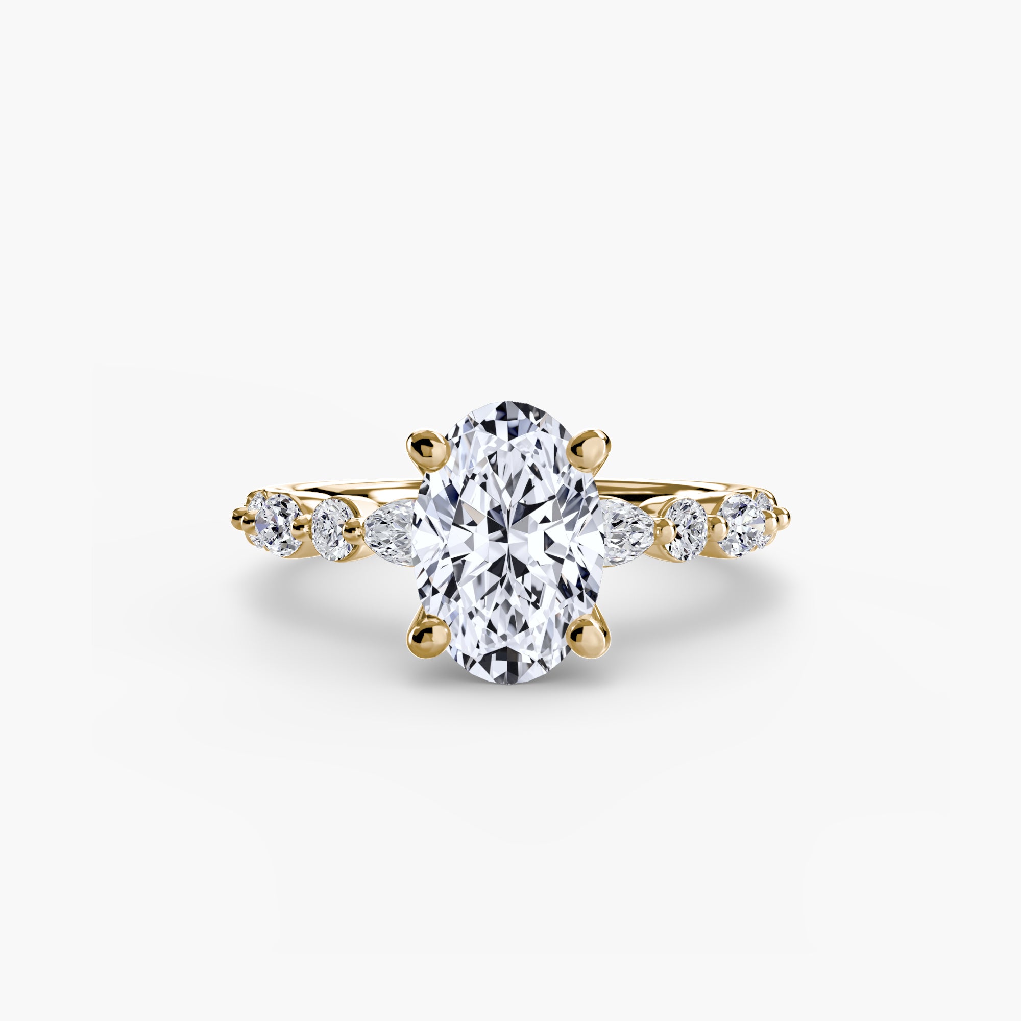 Solitaire with Eternity Pavé 2 - VYKA Diamonds