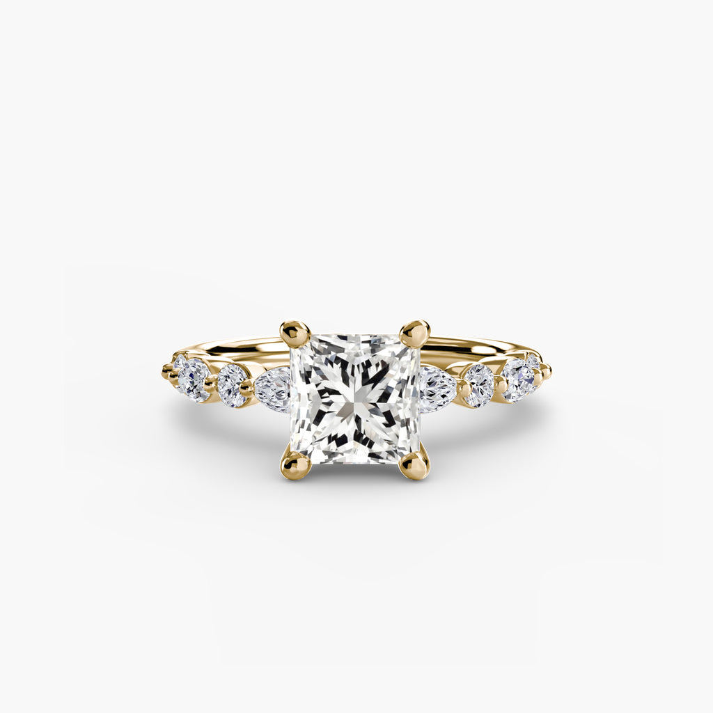 Solitaire with Eternity Pavé 2 - VYKA Diamonds