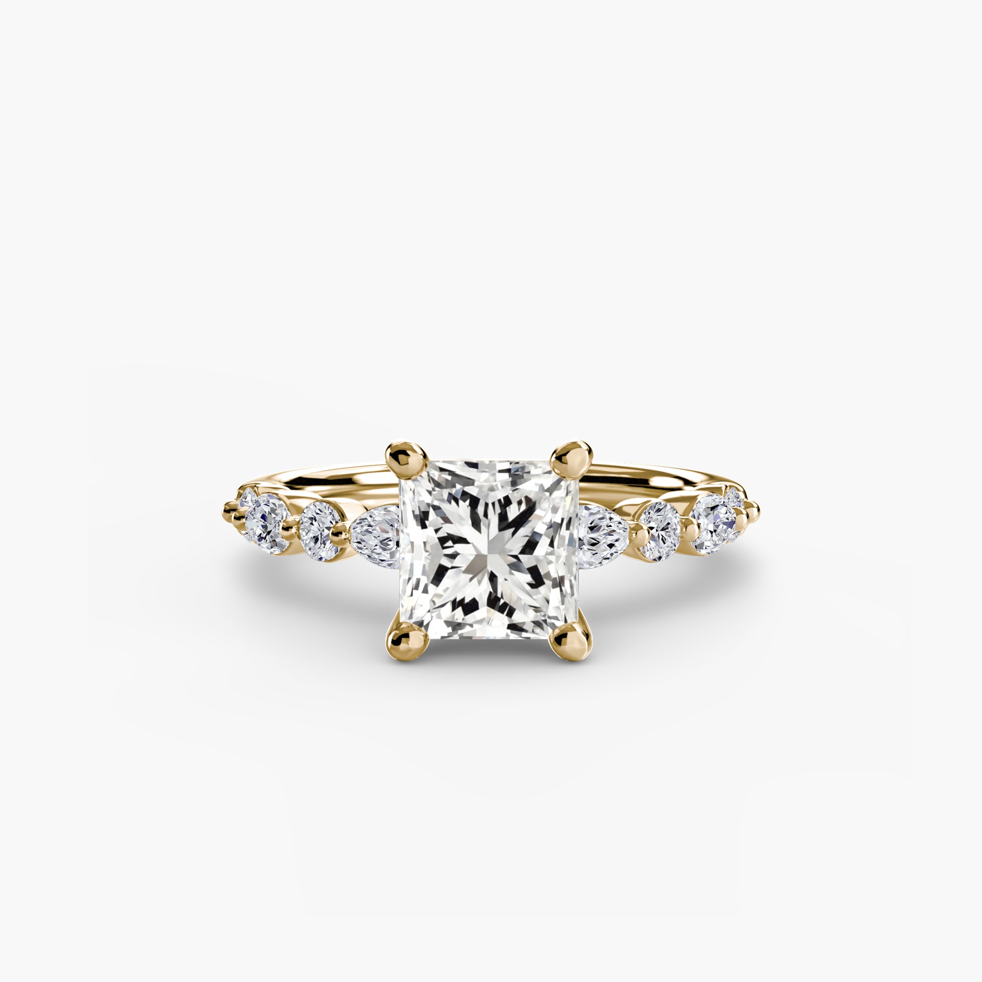 Solitaire with Eternity Pavé 2 - VYKA Diamonds