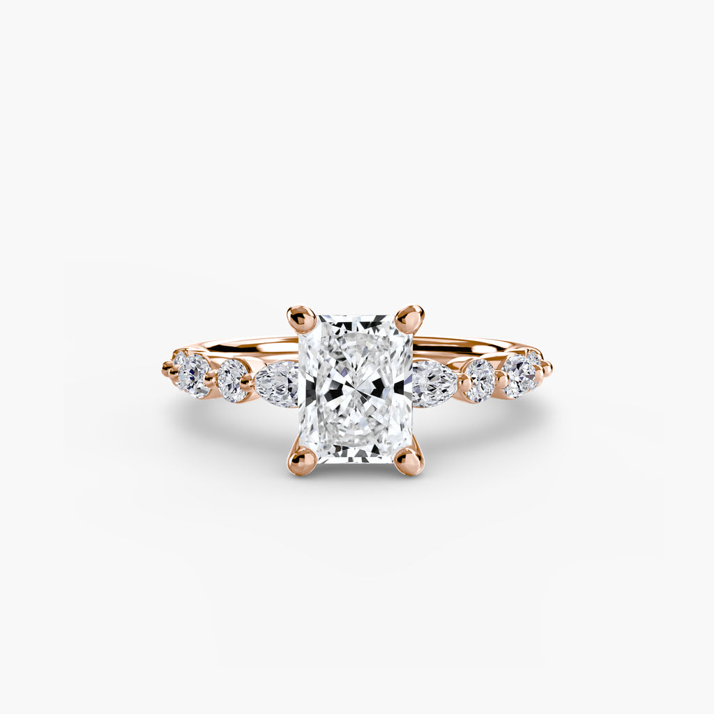 Solitaire with Eternity Pavé 2 - VYKA Diamonds