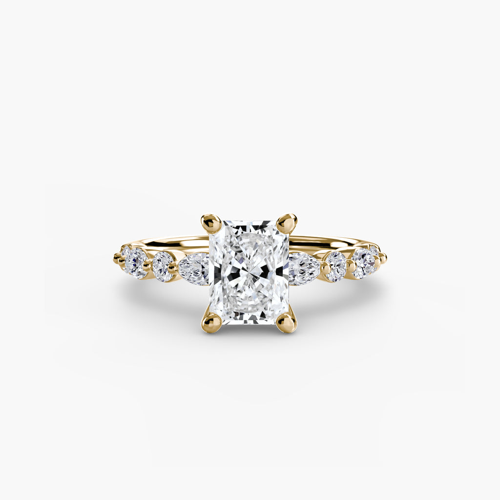 Solitaire with Eternity Pavé 2 - VYKA Diamonds