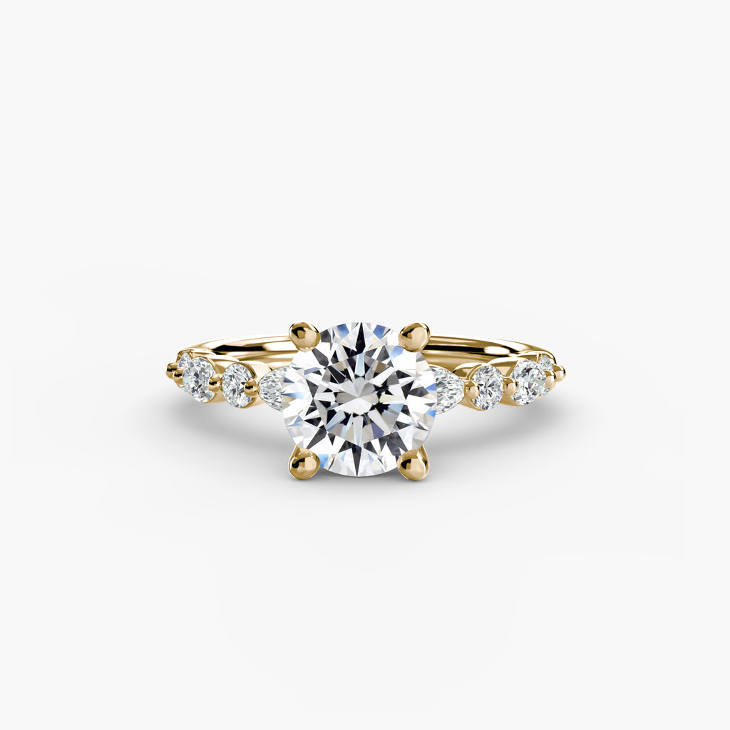 Solitaire with Eternity Pavé 2 - VYKA Diamonds