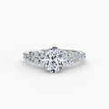 The Celestial Cluster Ring - diamond engagement ring - VYKA Diamonds