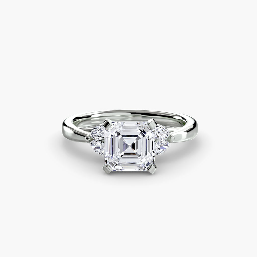 The Celestial Cluster Ring 2 - diamond engagement ring - VYKA Diamonds