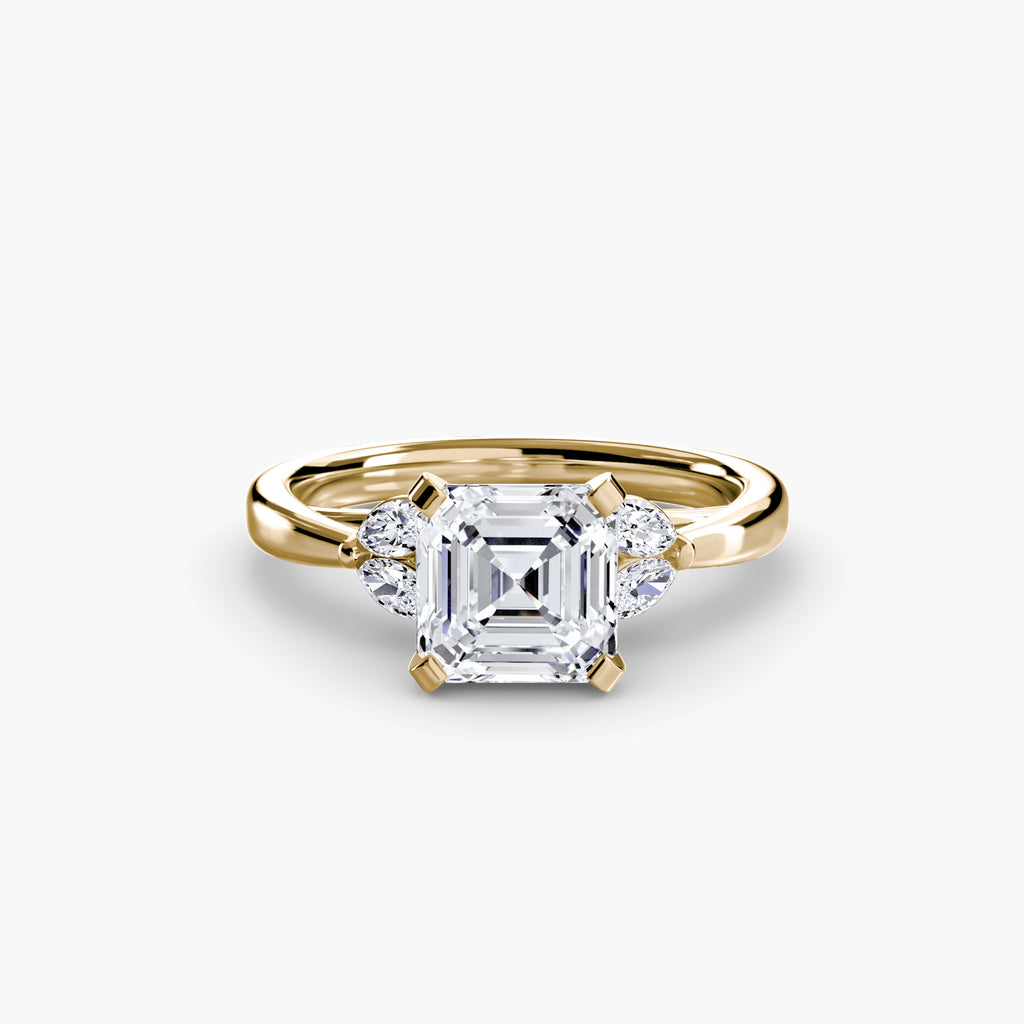 The Celestial Cluster Ring 2 - diamond engagement ring - VYKA Diamonds