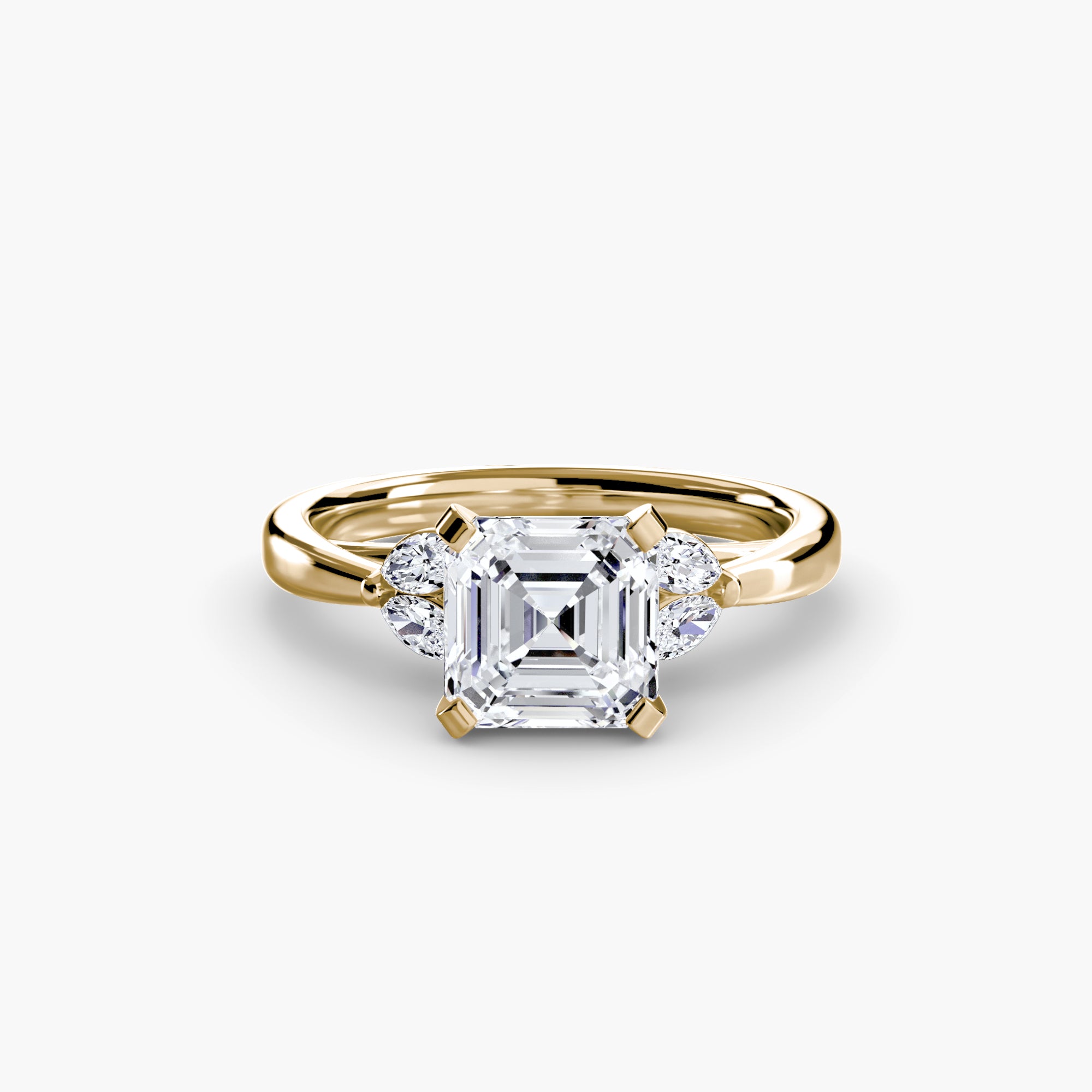 The Celestial Cluster Ring 2 - diamond engagement ring - VYKA Diamonds