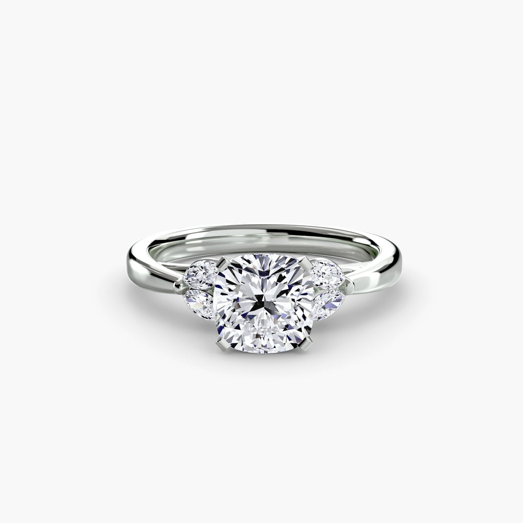 The Celestial Cluster Ring 2 - diamond engagement ring - VYKA Diamonds