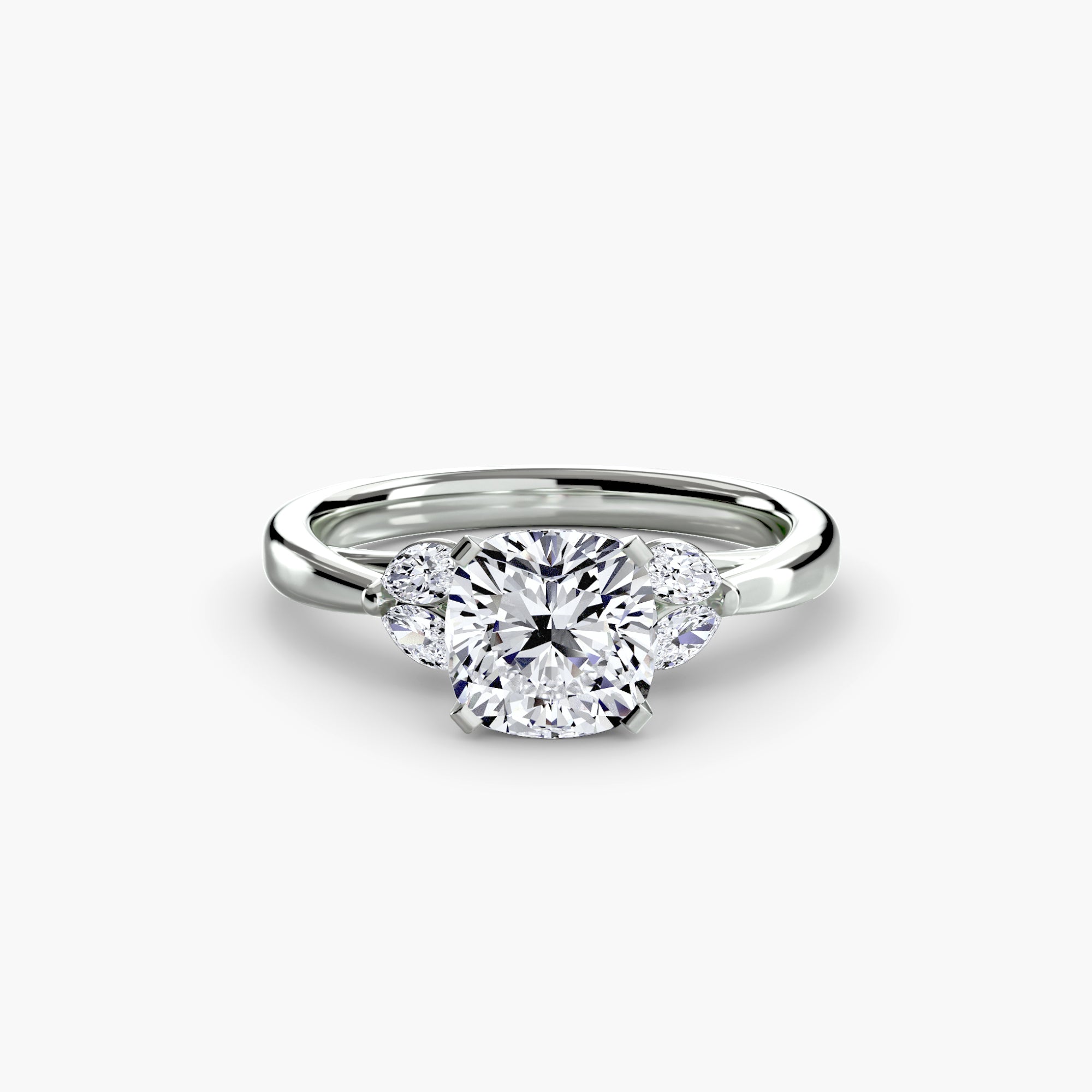 The Celestial Cluster Ring 2 - diamond engagement ring - VYKA Diamonds