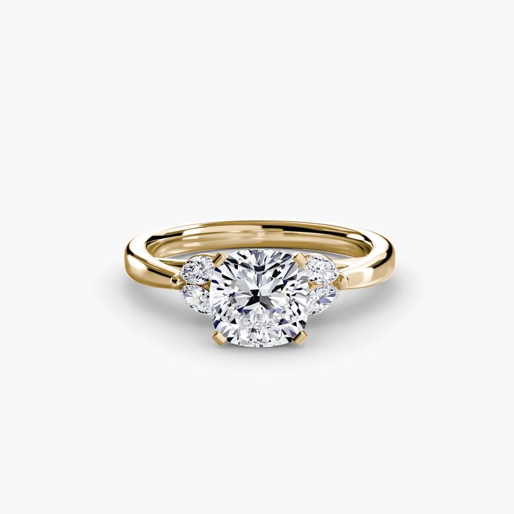 The Celestial Cluster Ring 2 - diamond engagement ring - VYKA Diamonds