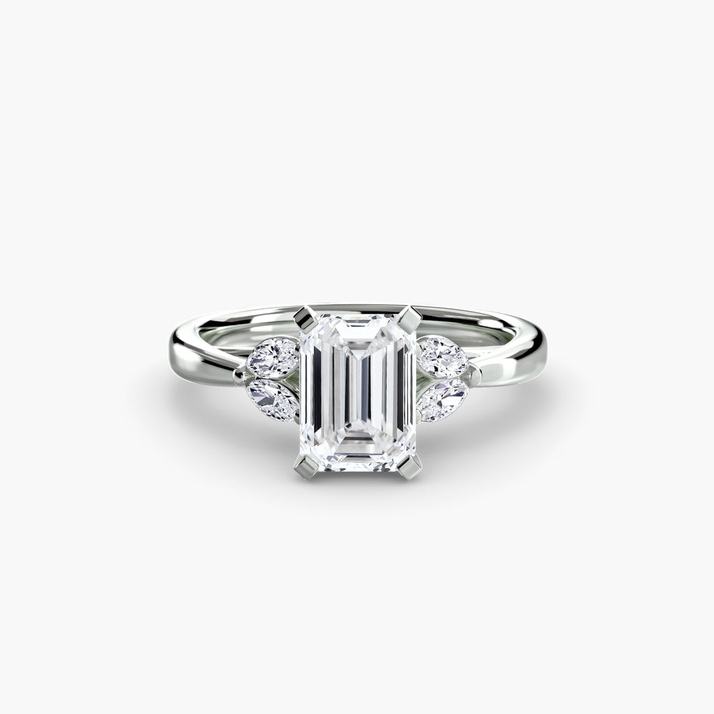 The Celestial Cluster Ring 2 - diamond engagement ring - VYKA Diamonds