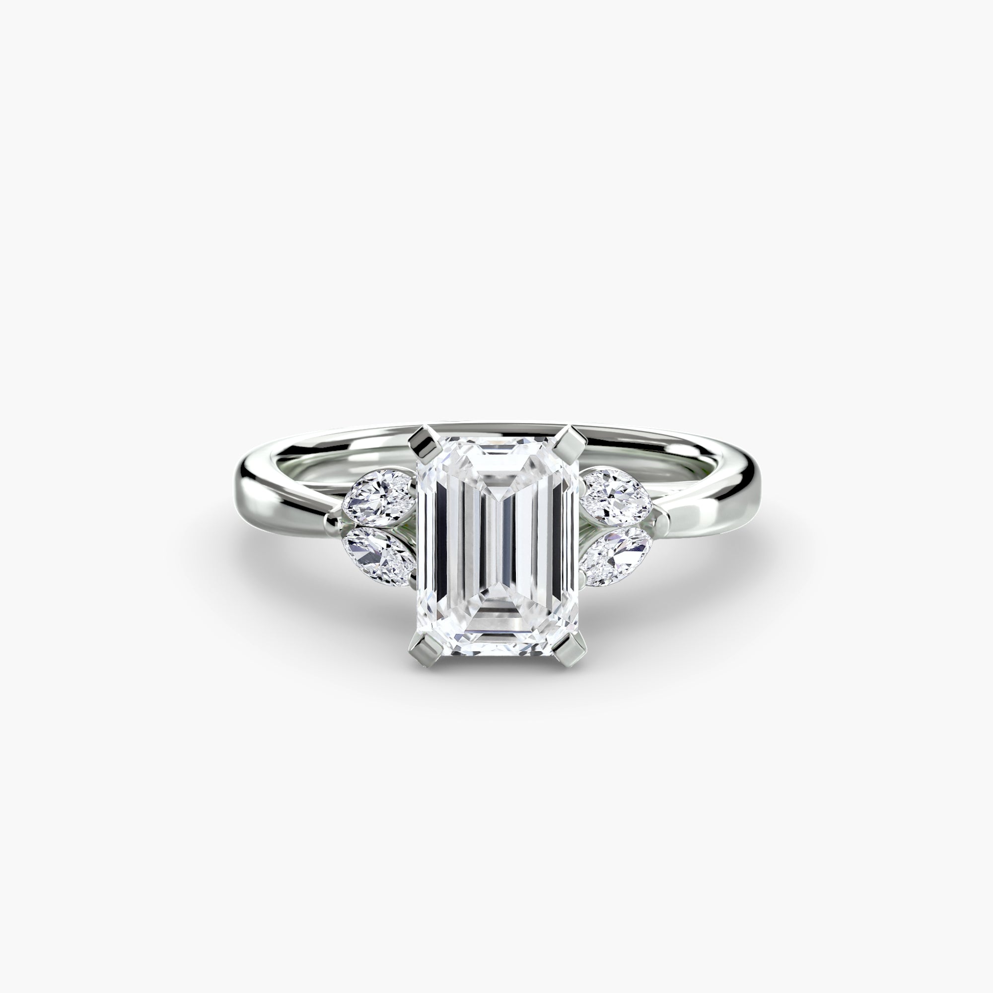 The Celestial Cluster Ring 2 - diamond engagement ring - VYKA Diamonds