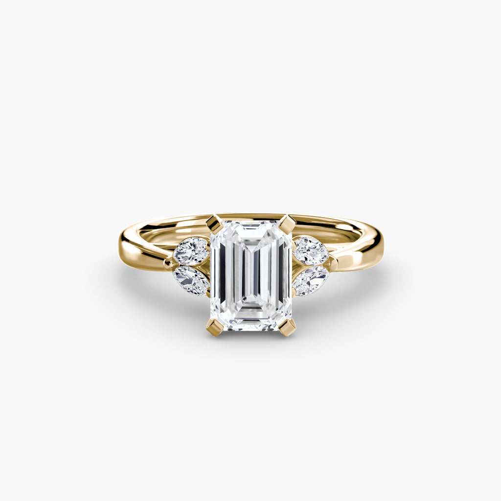 The Celestial Cluster Ring 2 - diamond engagement ring - VYKA Diamonds