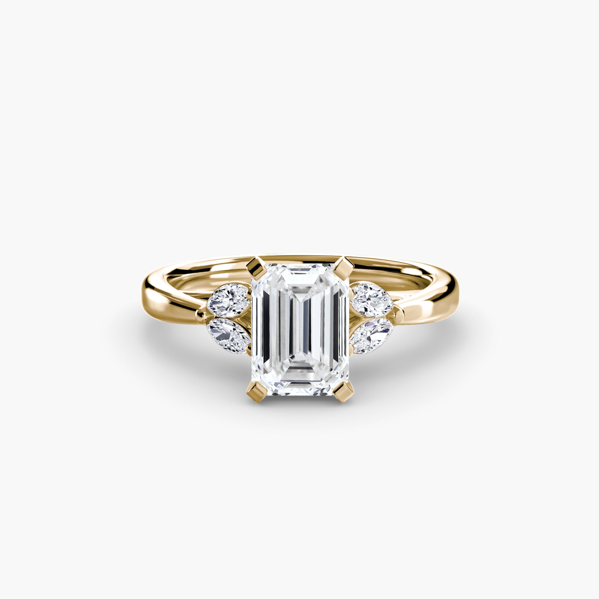 The Celestial Cluster Ring 2 - diamond engagement ring - VYKA Diamonds