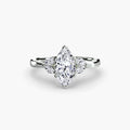 The Celestial Cluster Ring 2 - diamond engagement ring - VYKA Diamonds