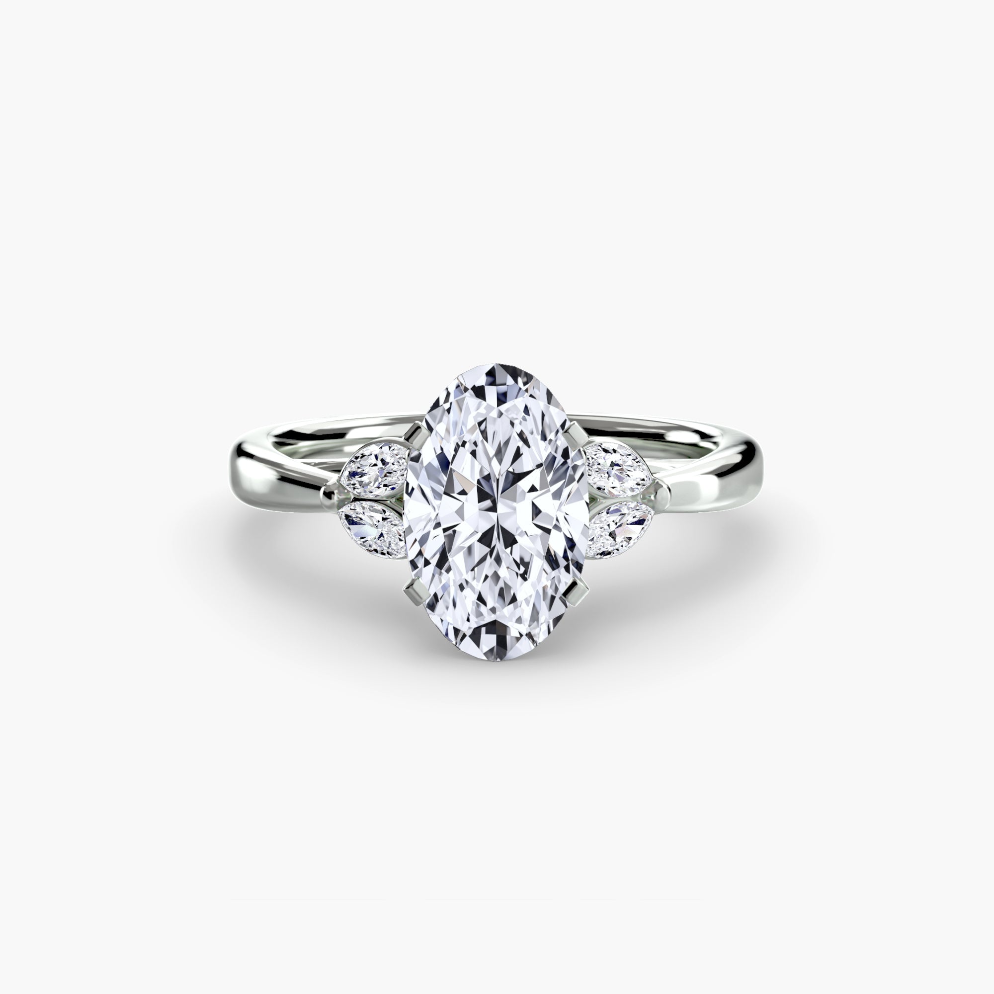 The Celestial Cluster Ring 2 - diamond engagement ring - VYKA Diamonds