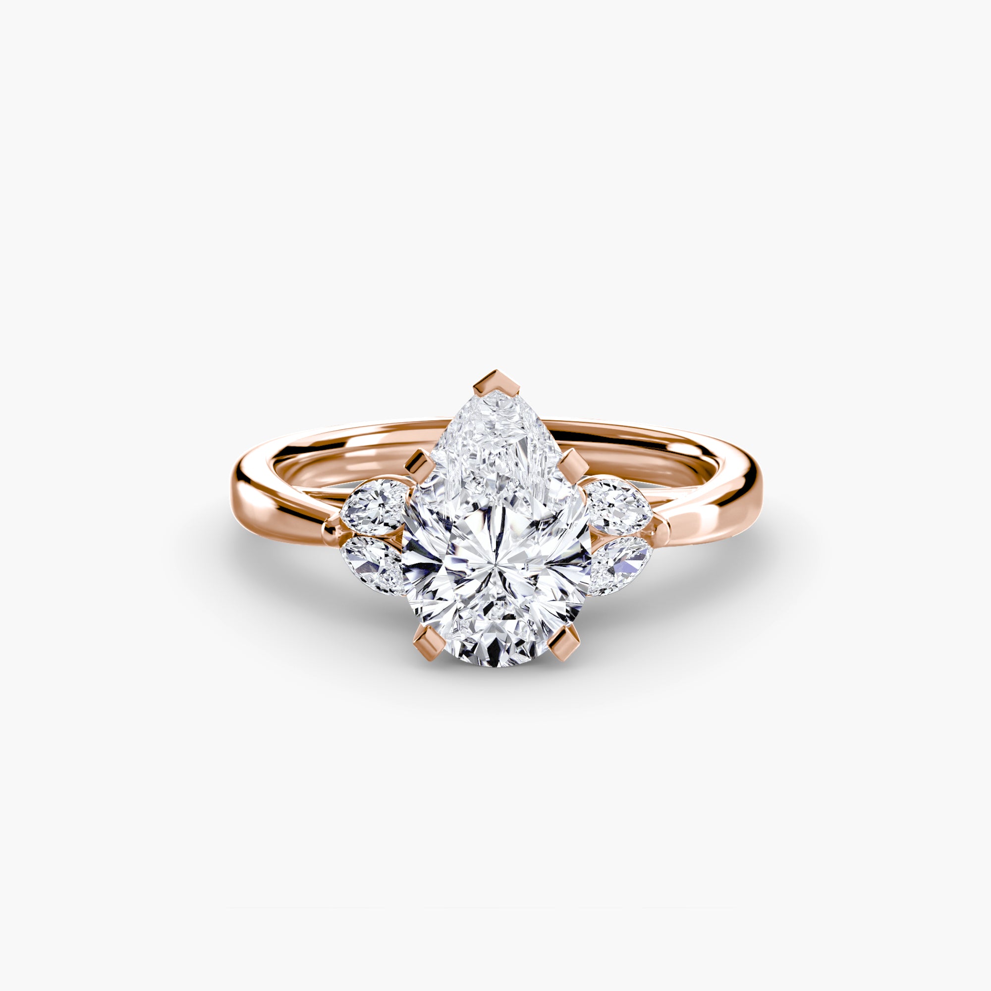 The Celestial Cluster Ring 2 - diamond engagement ring - VYKA Diamonds
