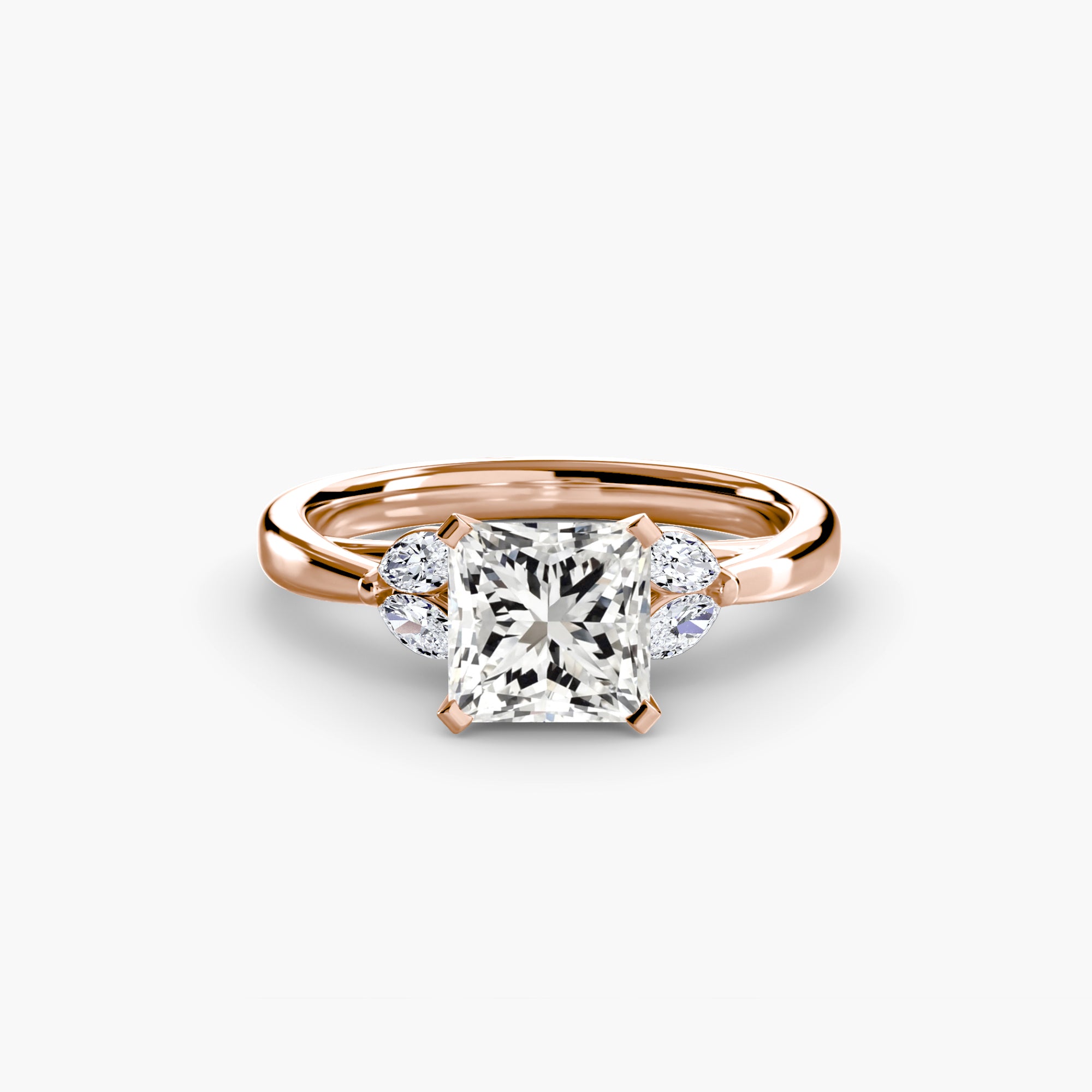 The Celestial Cluster Ring 2 - diamond engagement ring - VYKA Diamonds