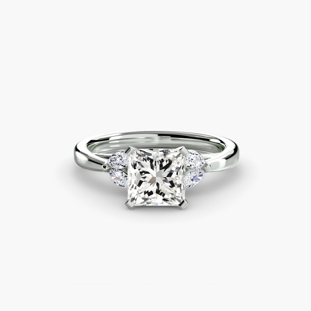 The Celestial Cluster Ring 2 - diamond engagement ring - VYKA Diamonds
