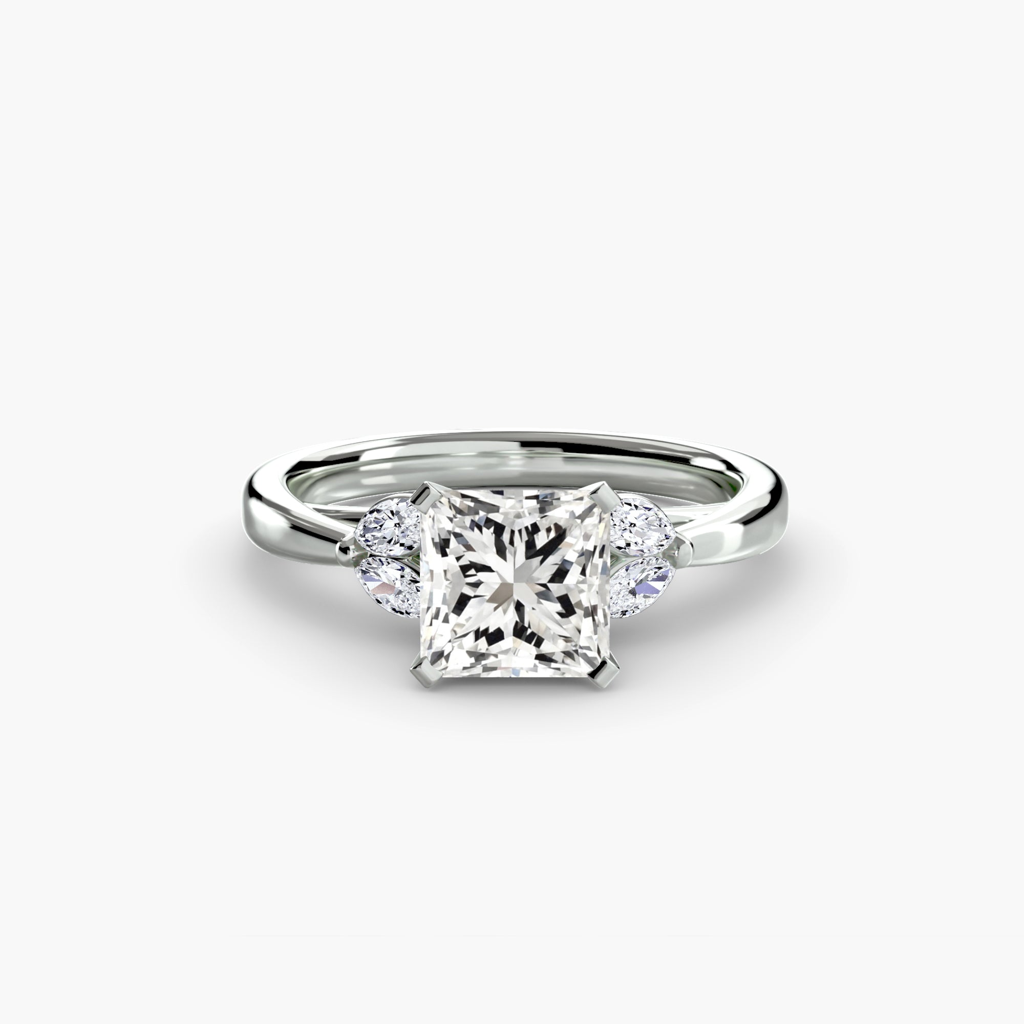 The Celestial Cluster Ring 2 - diamond engagement ring - VYKA Diamonds