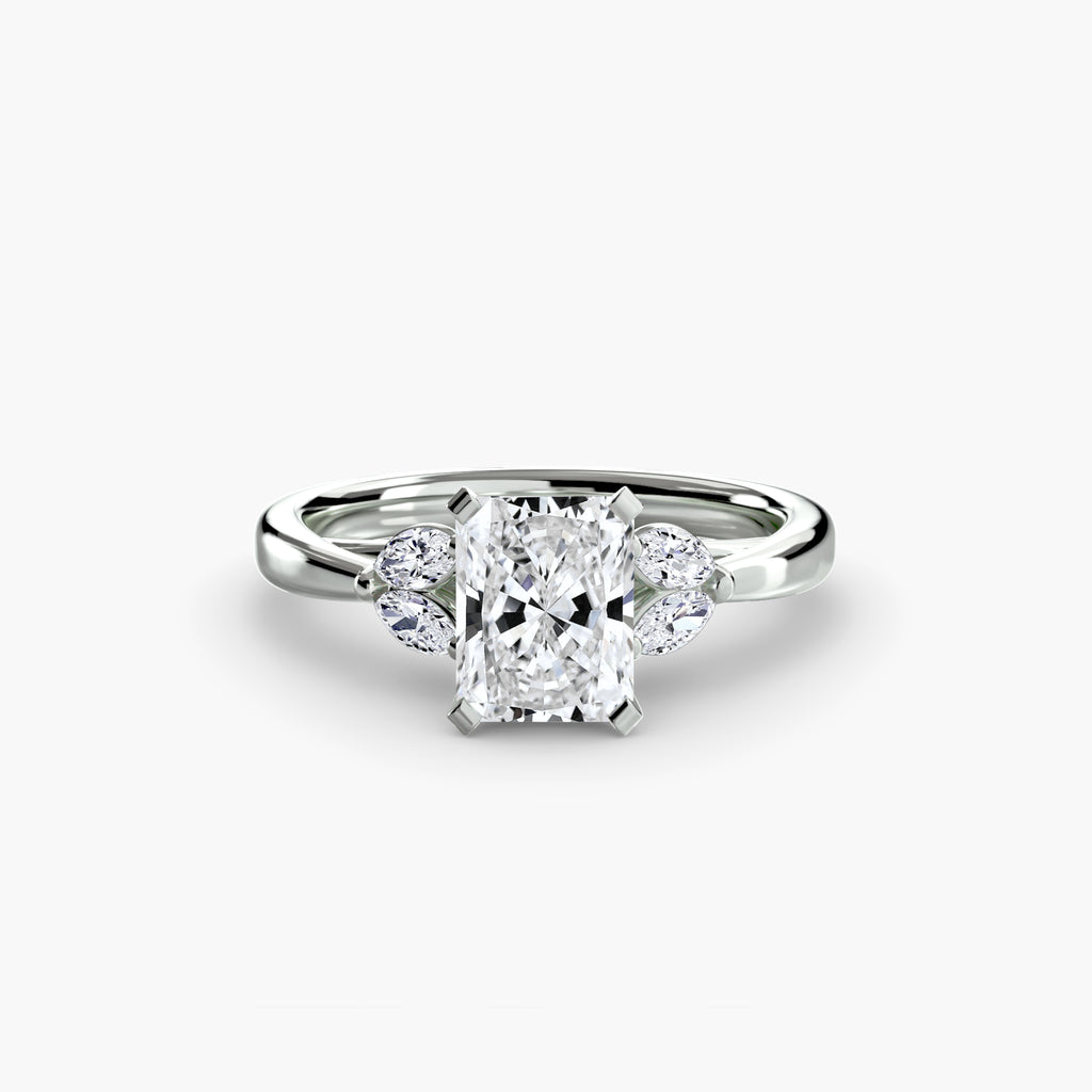 The Celestial Cluster Ring 2 - diamond engagement ring - VYKA Diamonds