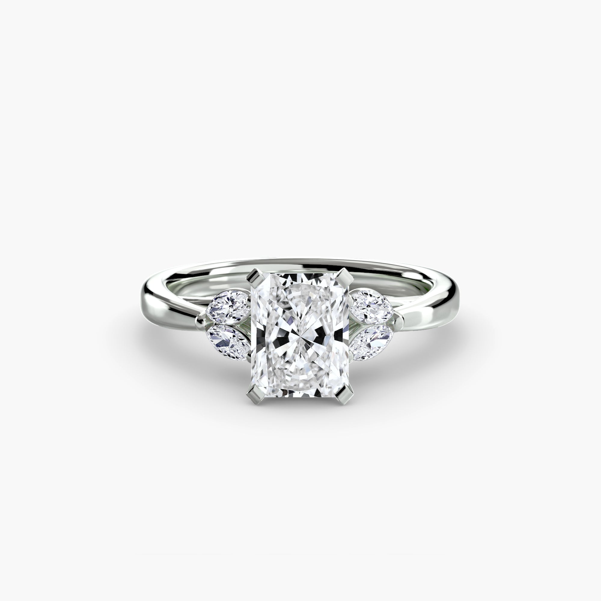 The Celestial Cluster Ring 2 - diamond engagement ring - VYKA Diamonds