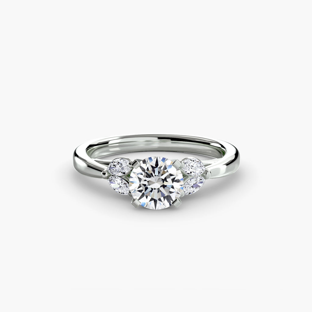 The Celestial Cluster Ring 2 - diamond engagement ring - VYKA Diamonds