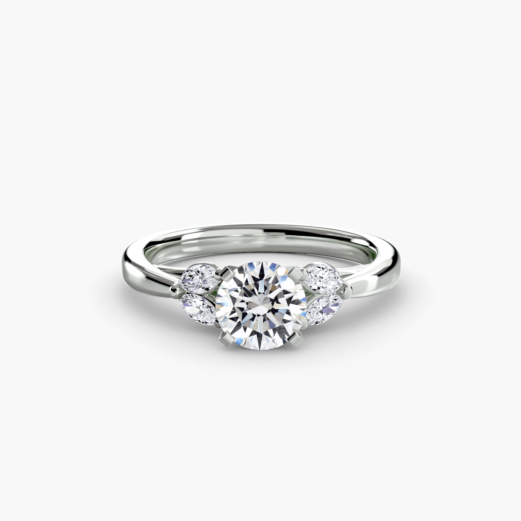 The Celestial Cluster Ring 2 - diamond engagement ring - VYKA Diamonds