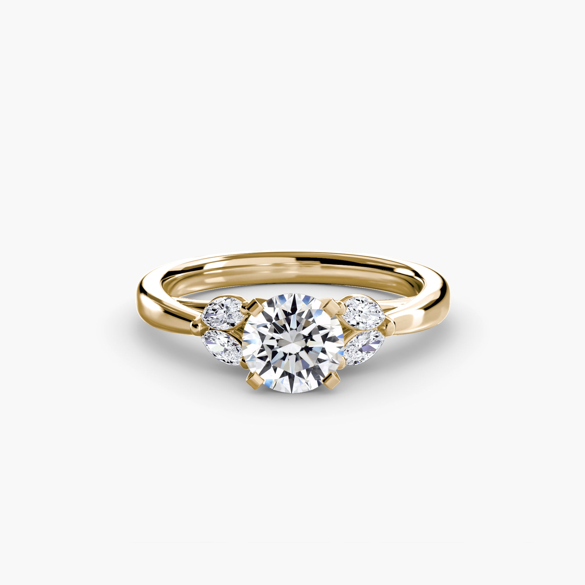 The Celestial Cluster Ring 2 - diamond engagement ring - VYKA Diamonds