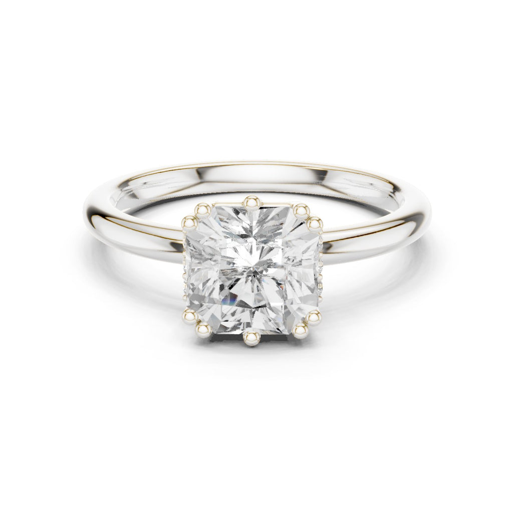 Radiant Cut Solitaire Engagement Ring