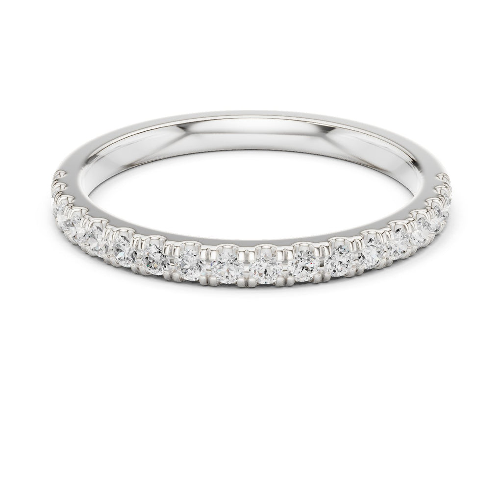 Topaz Vintage Diamond Engagement Ring