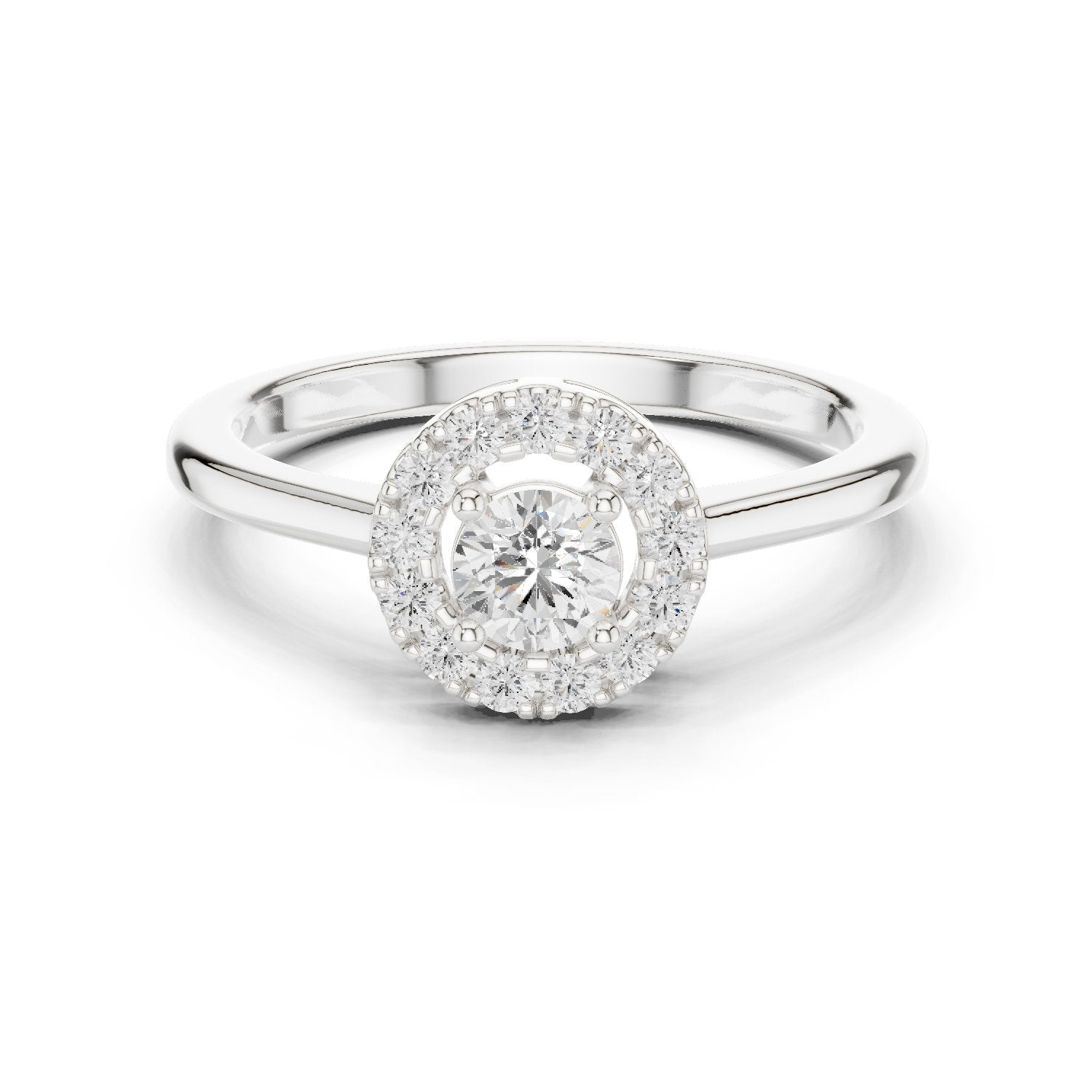 Celestial Cathedral Diamond Engagement Ring