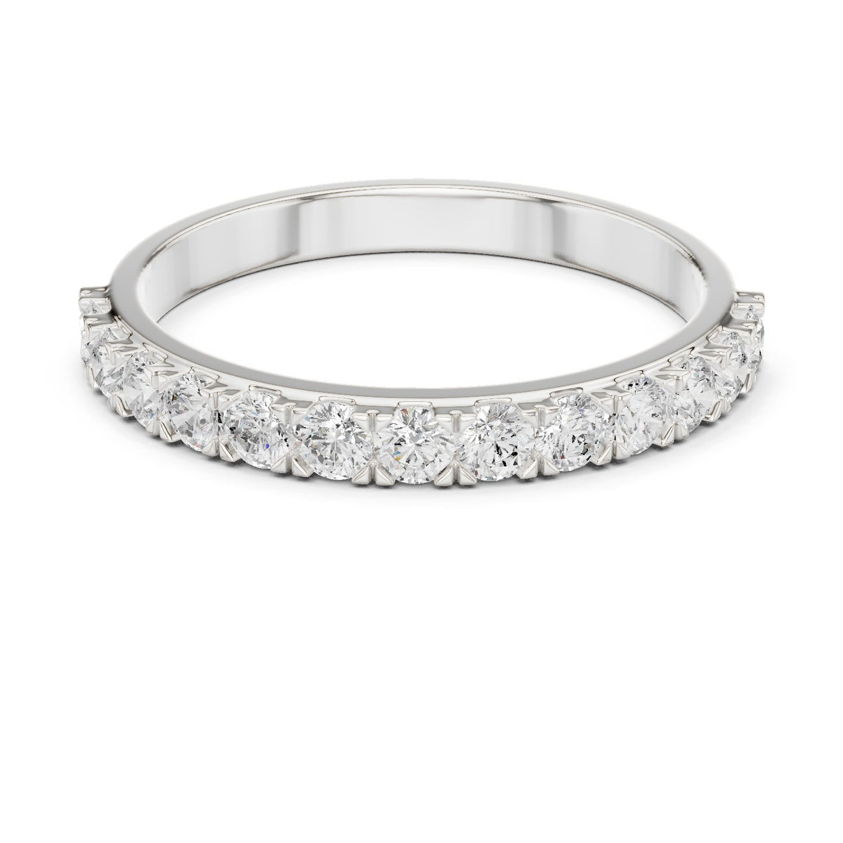 Resplendent Milgrain Diamond Engagement Ring