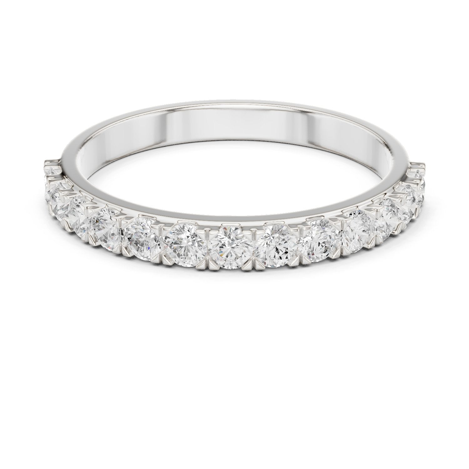 Resplendent Milgrain Diamond Engagement Ring