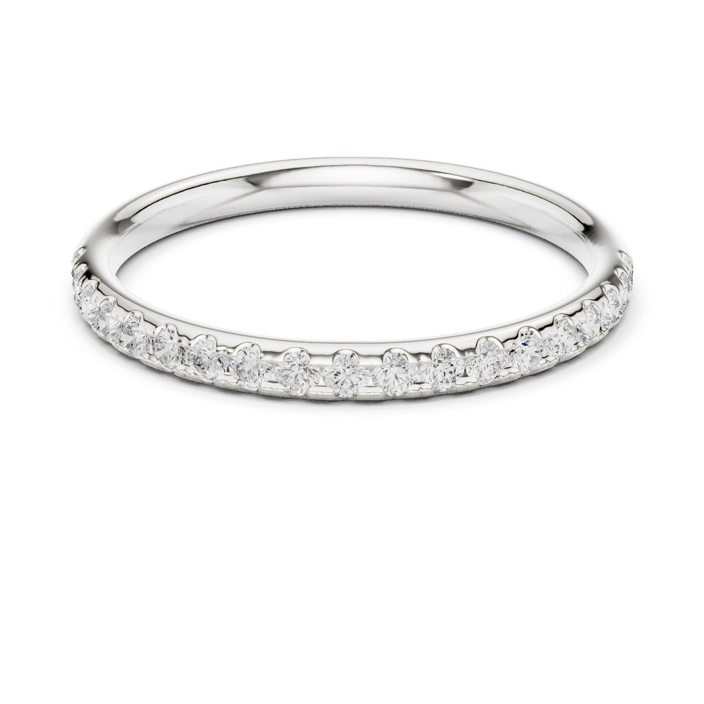 Resplendent Pave Diamond Engagement Ring
