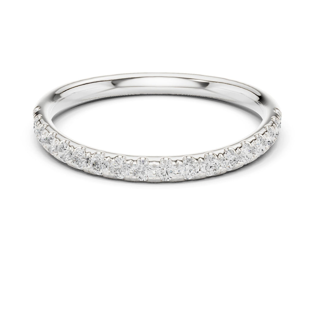 Enthralling Cathedral Diamond Engagement Ring
