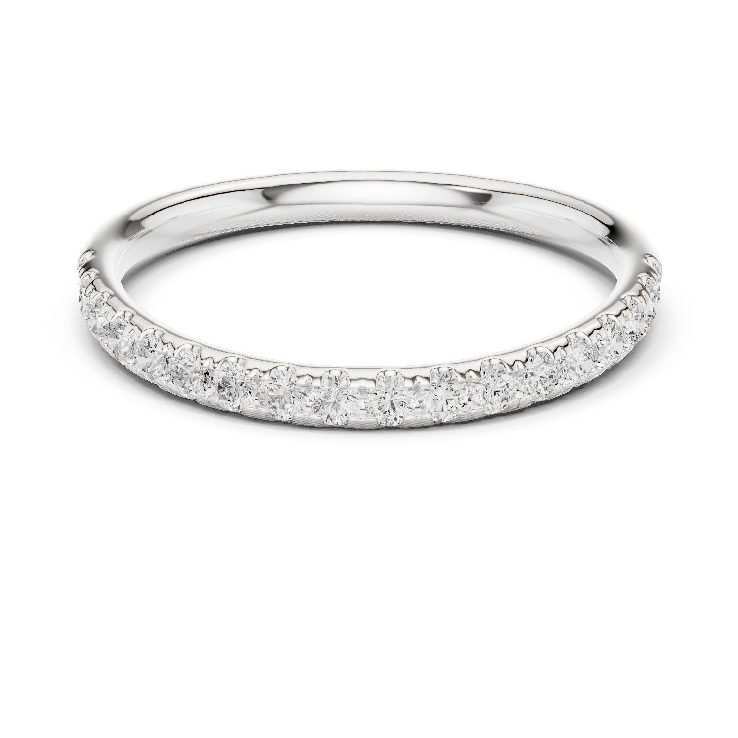 Enthralling Cathedral Diamond Engagement Ring