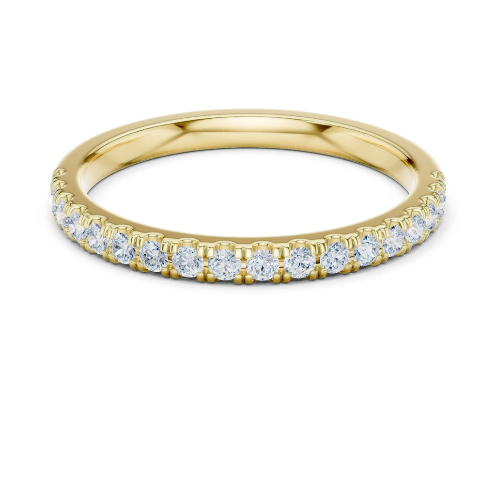 Topaz Vintage Diamond Engagement Ring