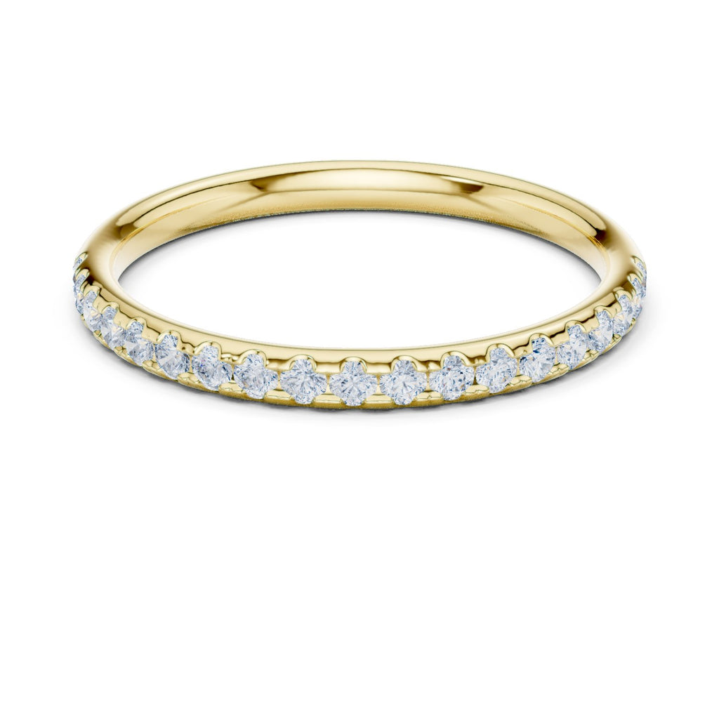 Resplendent Pave Diamond Engagement Ring