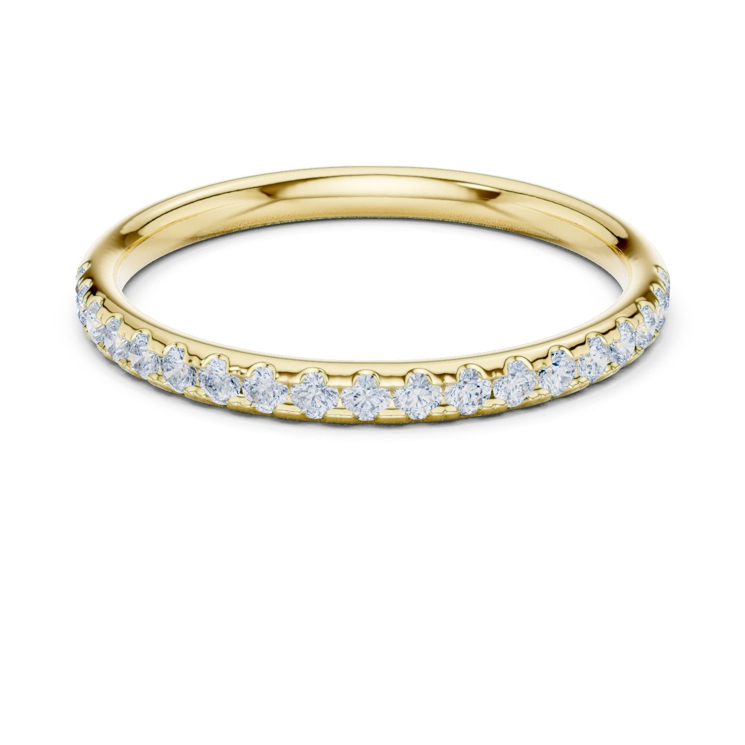 Resplendent Pave Diamond Engagement Ring