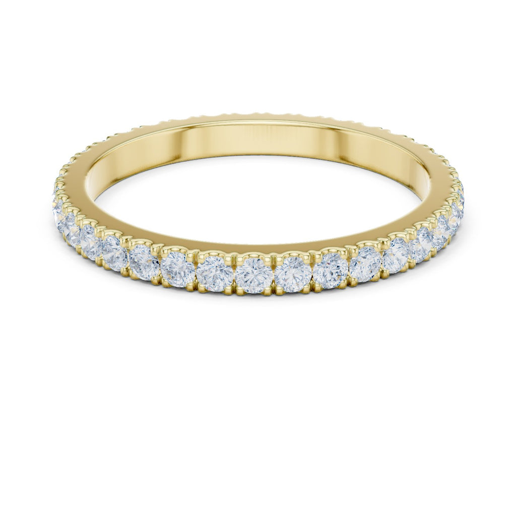 Round Diamond Eternity Band
