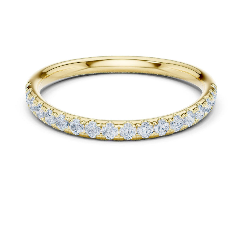 Enthralling Cathedral Diamond Engagement Ring