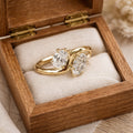 The Soleia Toi et Moi Ring - diamond engagement ring - VYKA Diamonds